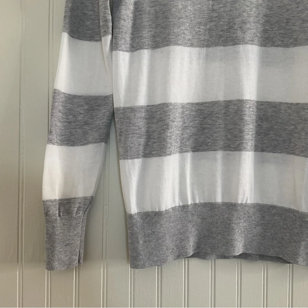 J. Crew Summer-Weight Sweater in Stripe